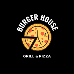 Burger House Grill & Pizza logo.